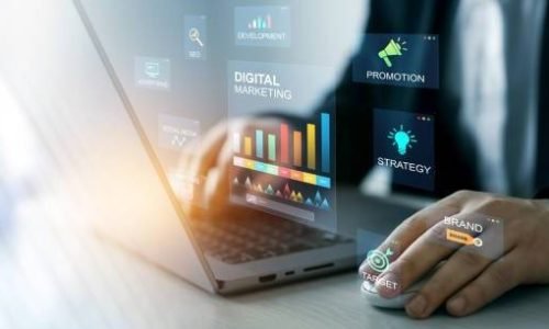 Digital Marketing development and goals strategy.Attract organic traffic for big sales.	Digital marketing for promotion of products with social media, email, website and channel search engine